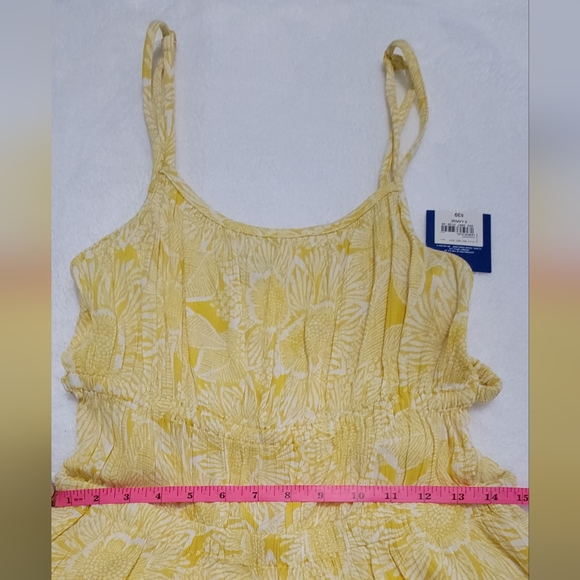 Arizona Jeans Co. Sunflower Print Romper NWT - Picture 10 of 11